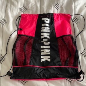 PINK Drawstring bag